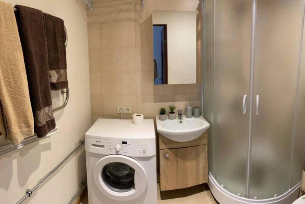 Apartamentai Draugystes Street Šiauliai Esterno foto